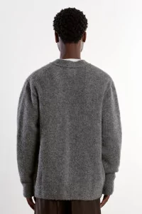 Museum Garments Alpaca Baby Alpaca Cardigan – Dark Grey | Centre Commercial