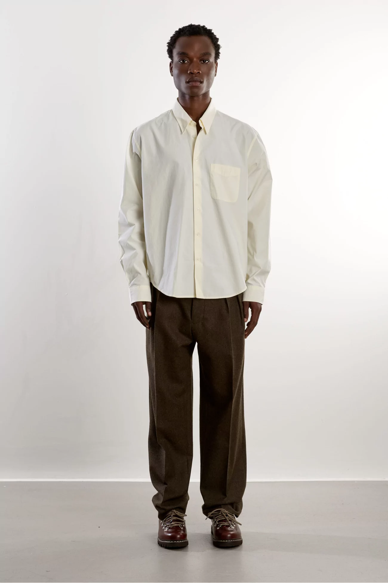 Chemise Homme Coton Corporate Museum Garments – Vanilla | Centre Commercial
