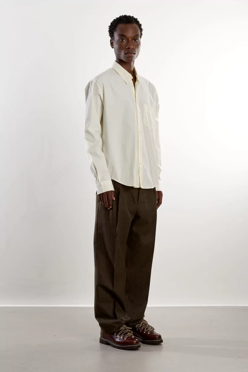 Museum Garments Corporate Cotton Shirt – Vanilla | Centre Commercial