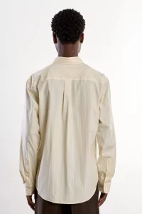 Museum Garments Corporate Poplin Shirt – Vanilla / White | Centre Commercial