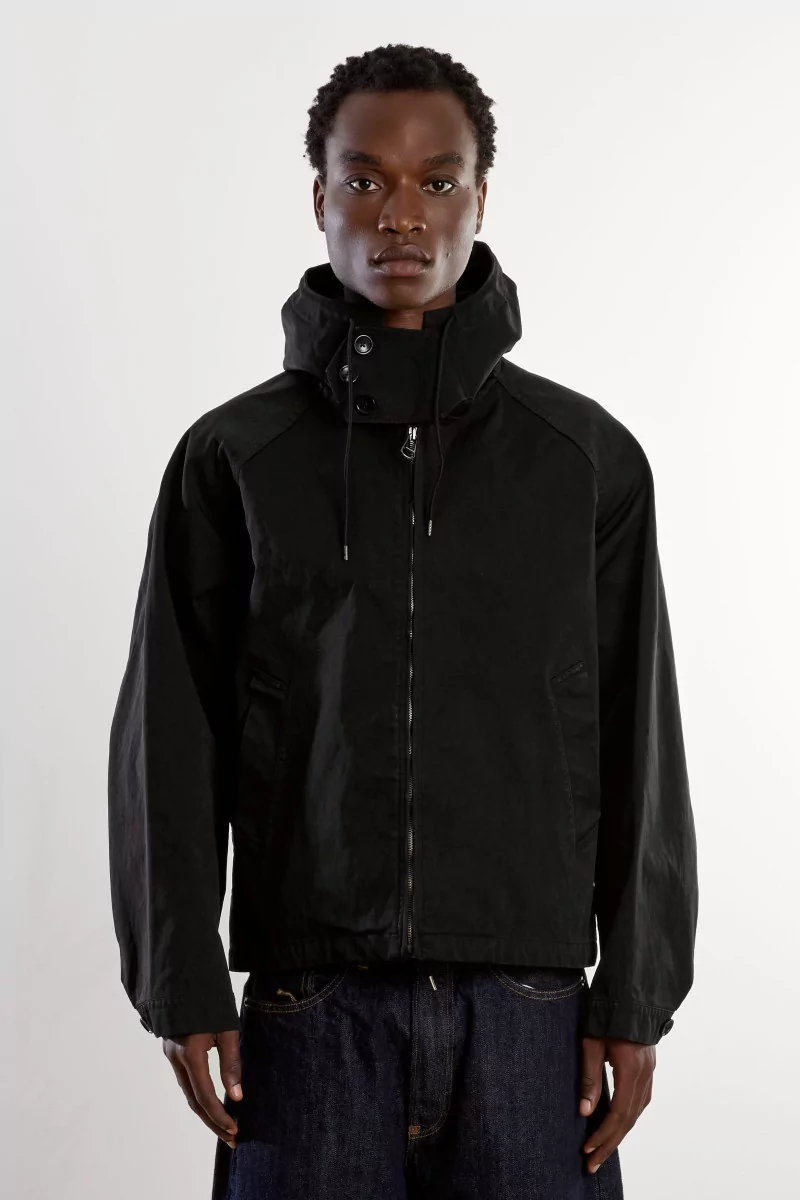 Anorak Homme Nylon OJJ Ten c – Noir | Centre Commercial