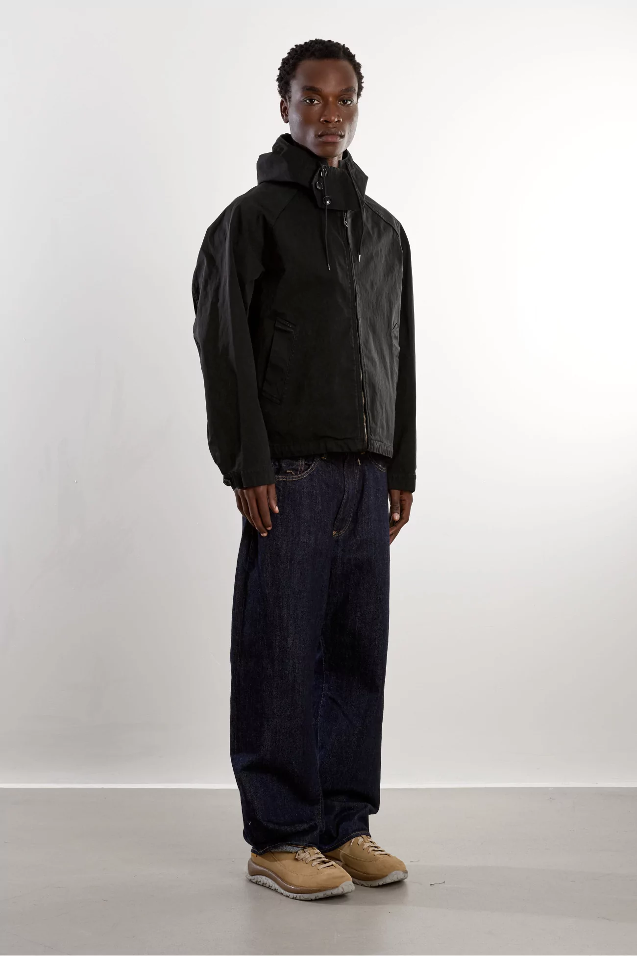 Anorak Homme Nylon OJJ Ten c – Noir | Centre Commercial