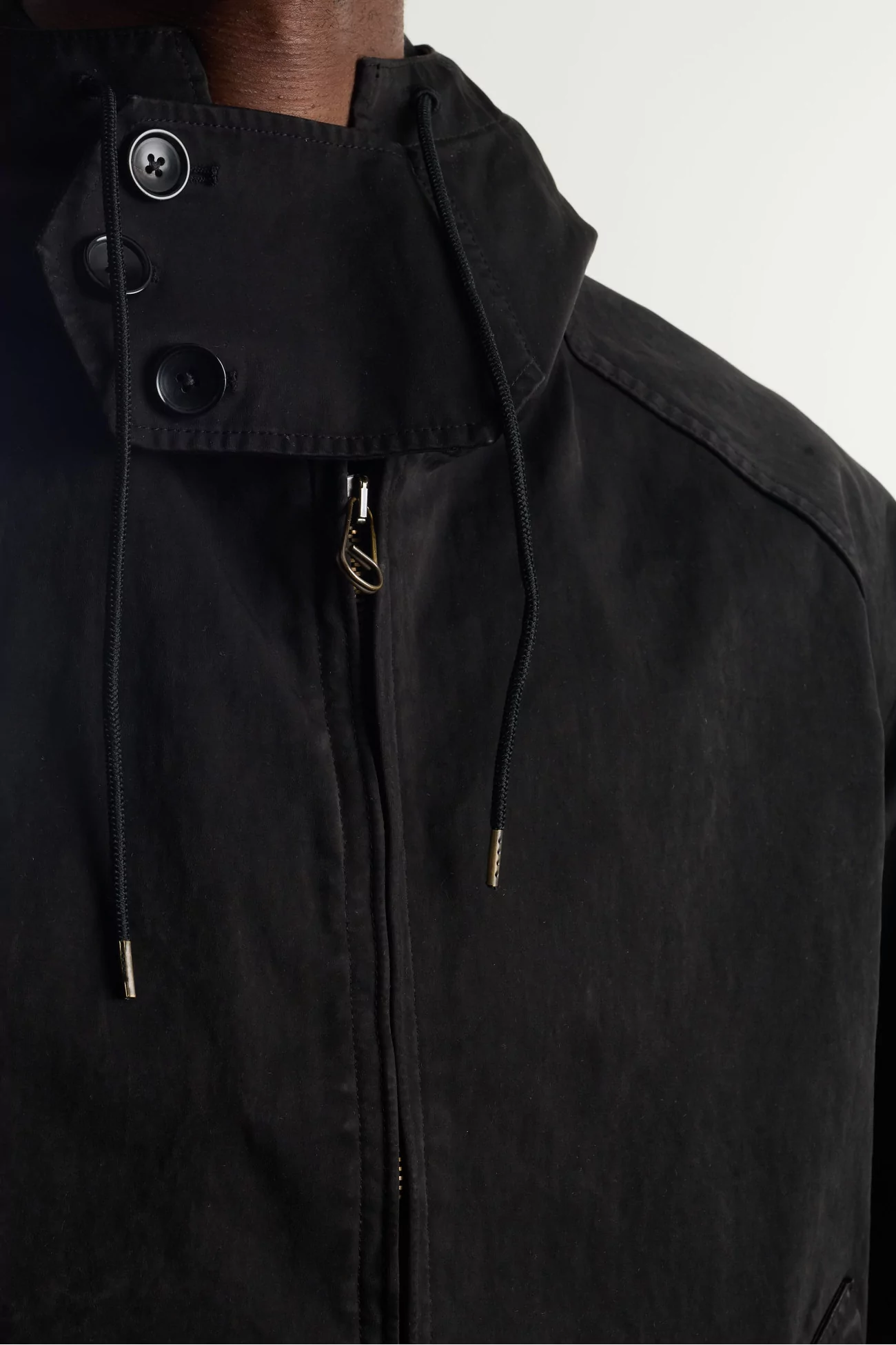 Anorak Homme Nylon OJJ Ten c – Noir | Centre Commercial