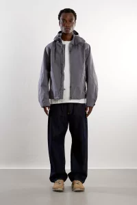 Ten c OJJ Nylon Anorak – Soot Grey | Centre Commercial