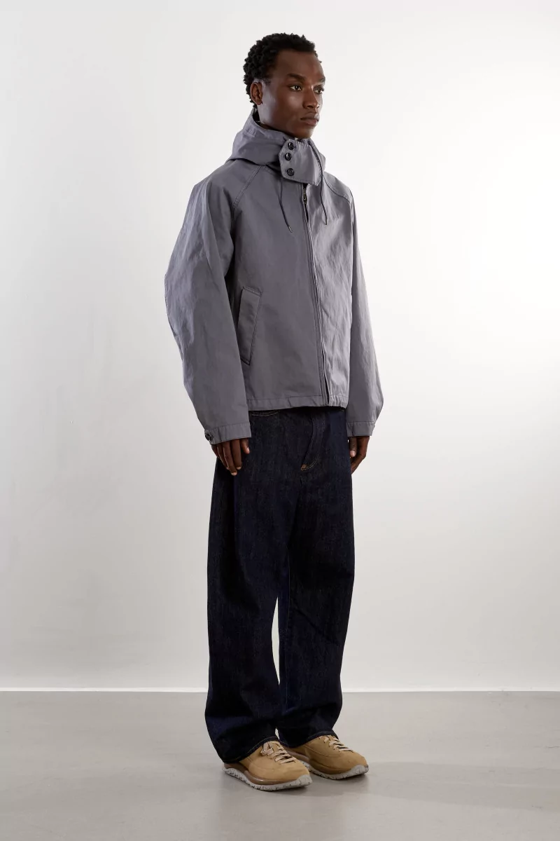 Ten c OJJ Nylon Anorak – Soot Grey | Centre Commercial