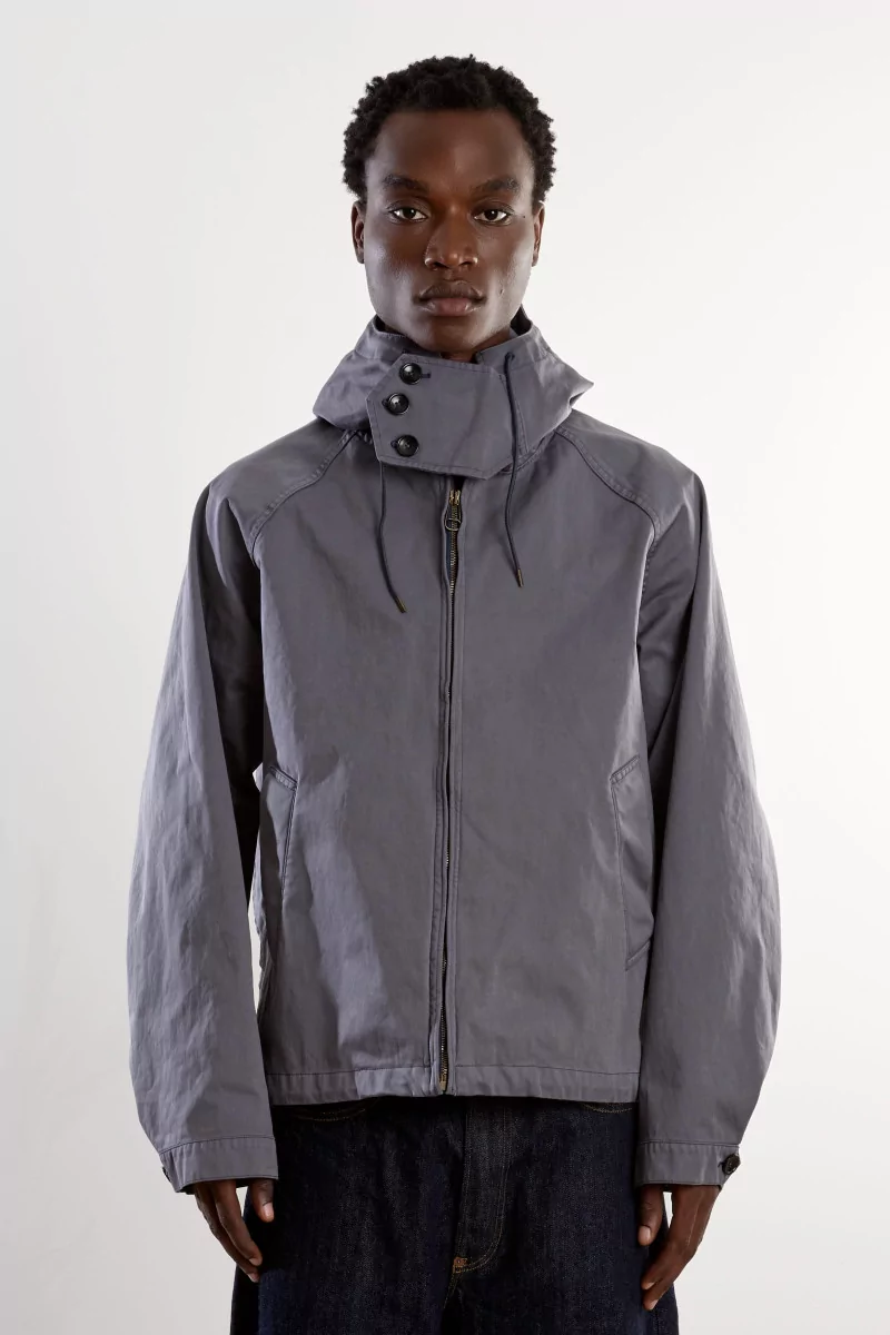 Ten c OJJ Nylon Anorak – Soot Grey | Centre Commercial
