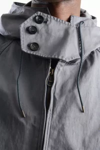 Anorak Homme Nylon OJJ Ten c – Soot Grey | Centre Commercial