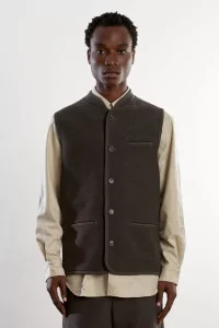 RIER Walker Felted Wool Vest – Zinc Felted | Centre Commercial