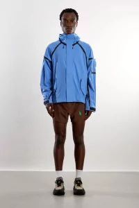 Veste Running Imperméable Performance Lab District Vision – Powder Blue | Centre Commercial