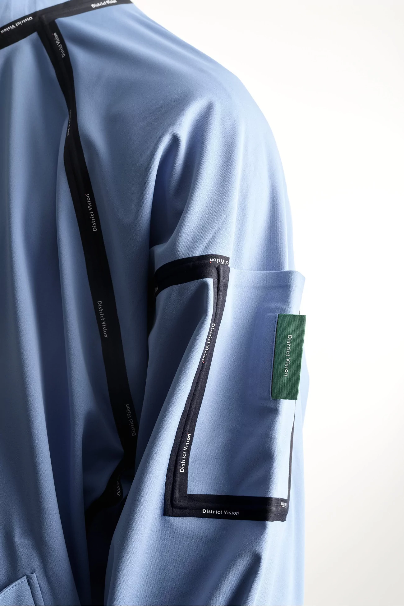 Veste Running Imperméable Performance Lab District Vision – Powder Blue | Centre Commercial