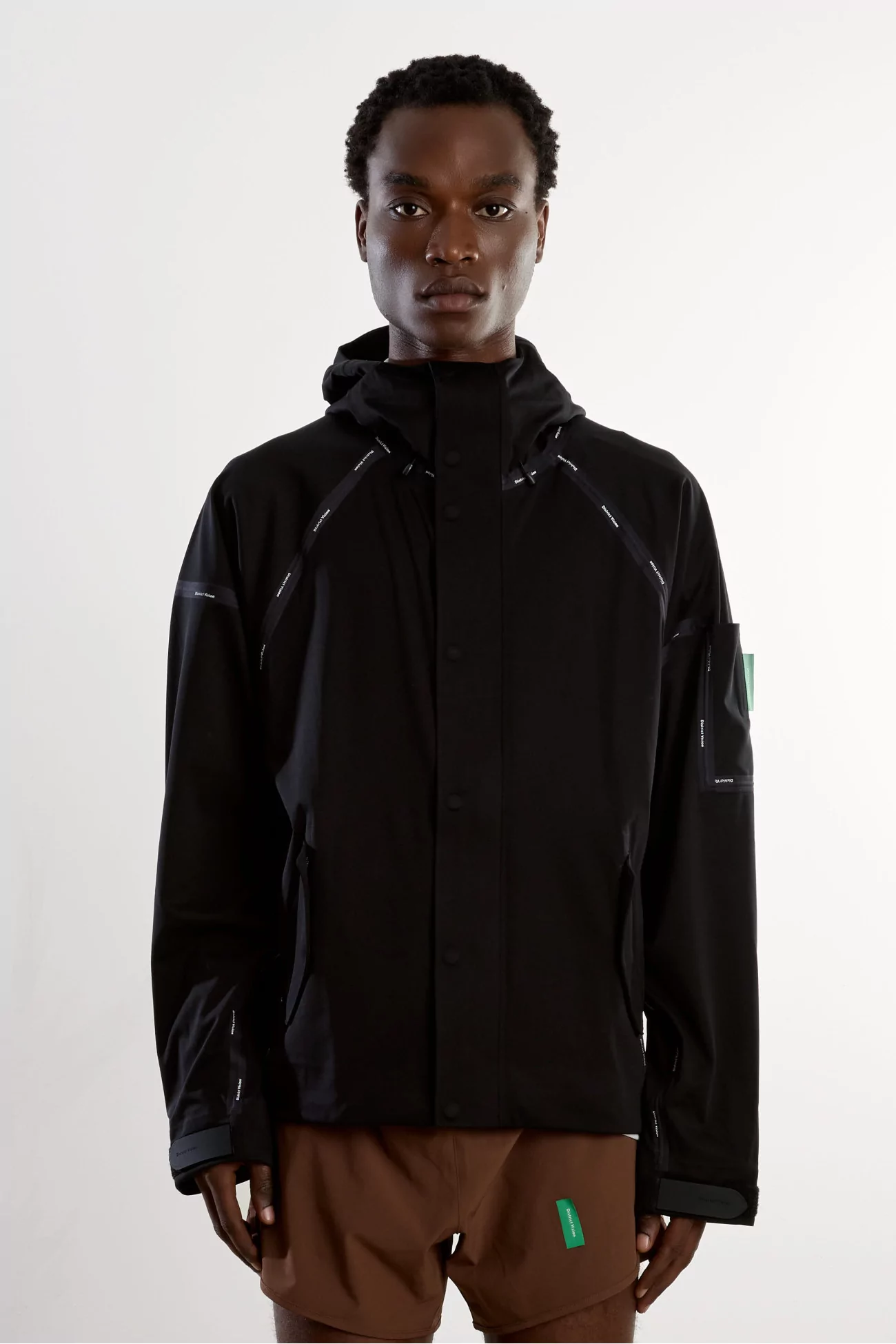 Veste Running Imperméable Performance Lab District Vision – Noir | Centre Commercial