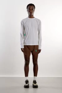 T-shirt Running Performance Lab District Vision – White | Centre Commercial