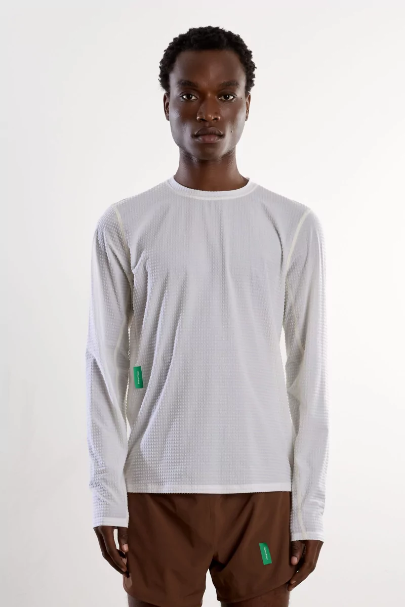 T-shirt Running Performance Lab District Vision – White | Centre Commercial