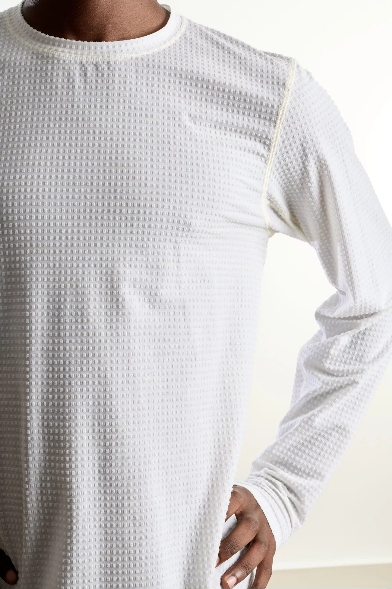T-shirt Running Performance Lab District Vision – White | Centre Commercial