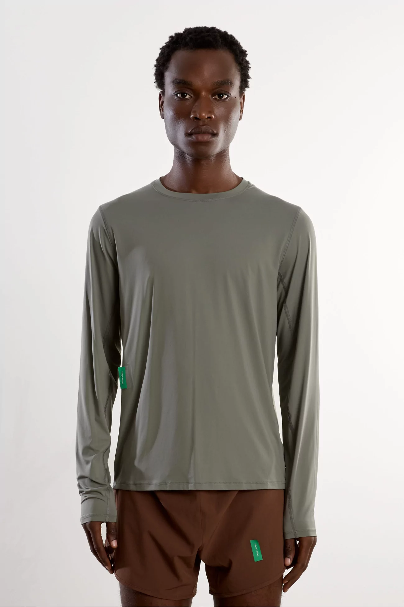 T-shirt Running Ultralight Aloe District Vision – Oyster | Centre Commercial