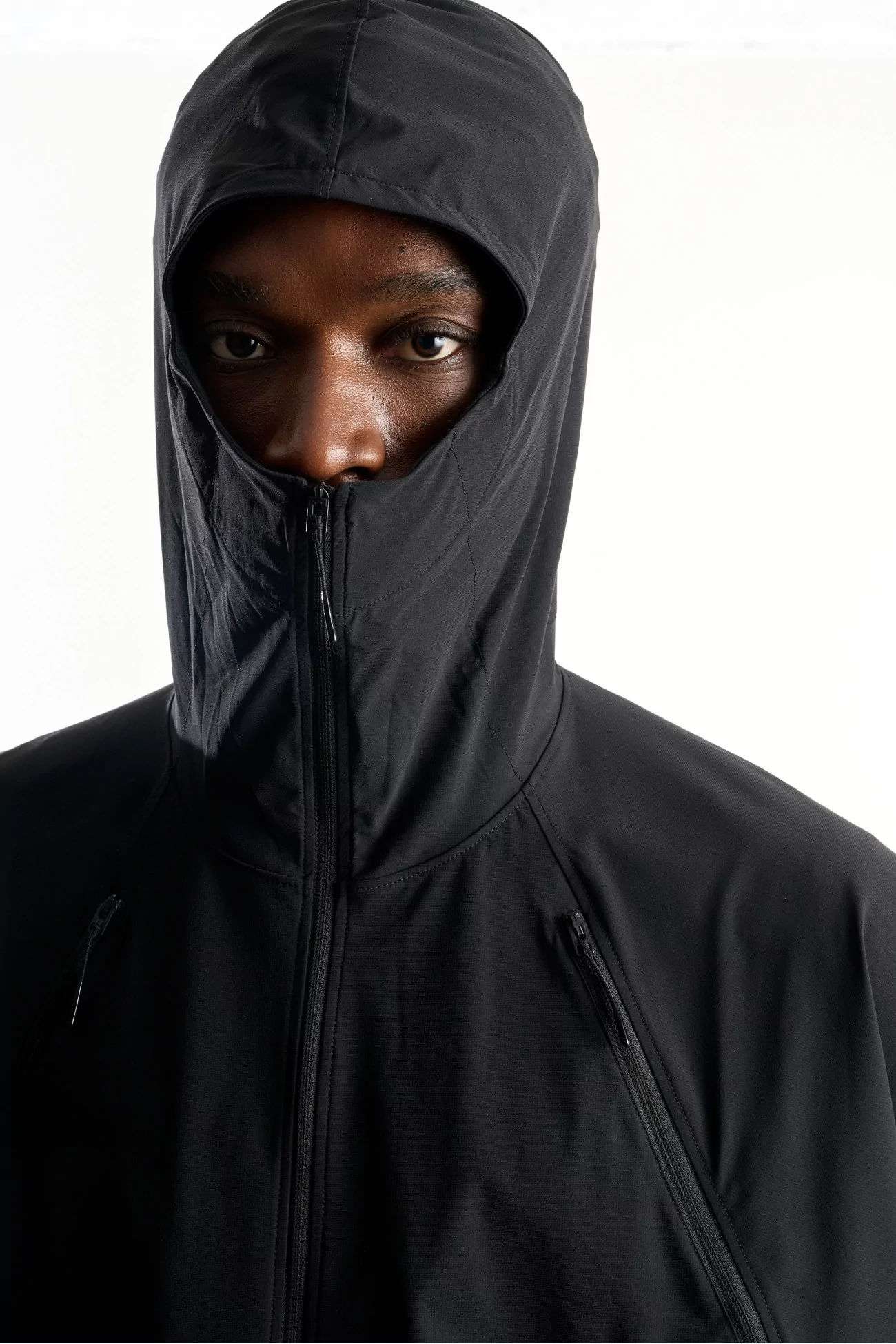 Veste Running Zippée Performance Lab District Vision – Noir | Centre Commercial