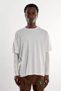 District Vision Compression Boxy Training Tee – Lunar White | Centre Commercial