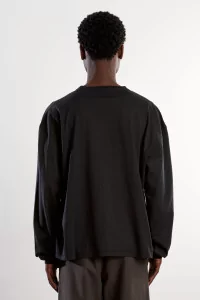 T-Shirt Jersey de Coton Roundneck – Black | Centre Commercial