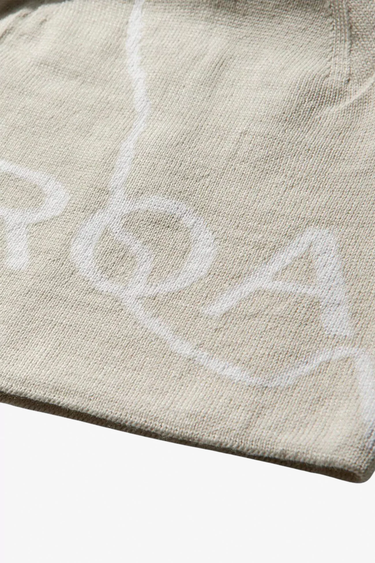 Bonnet Laine ROA Logo Wool – Off White | Centre Commercial