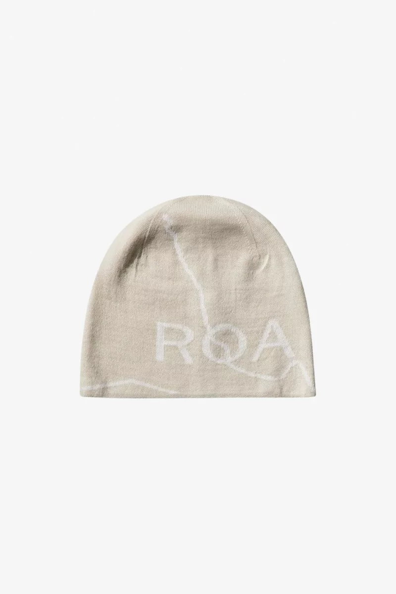 Bonnet Laine ROA Logo Wool – Off White | Centre Commercial