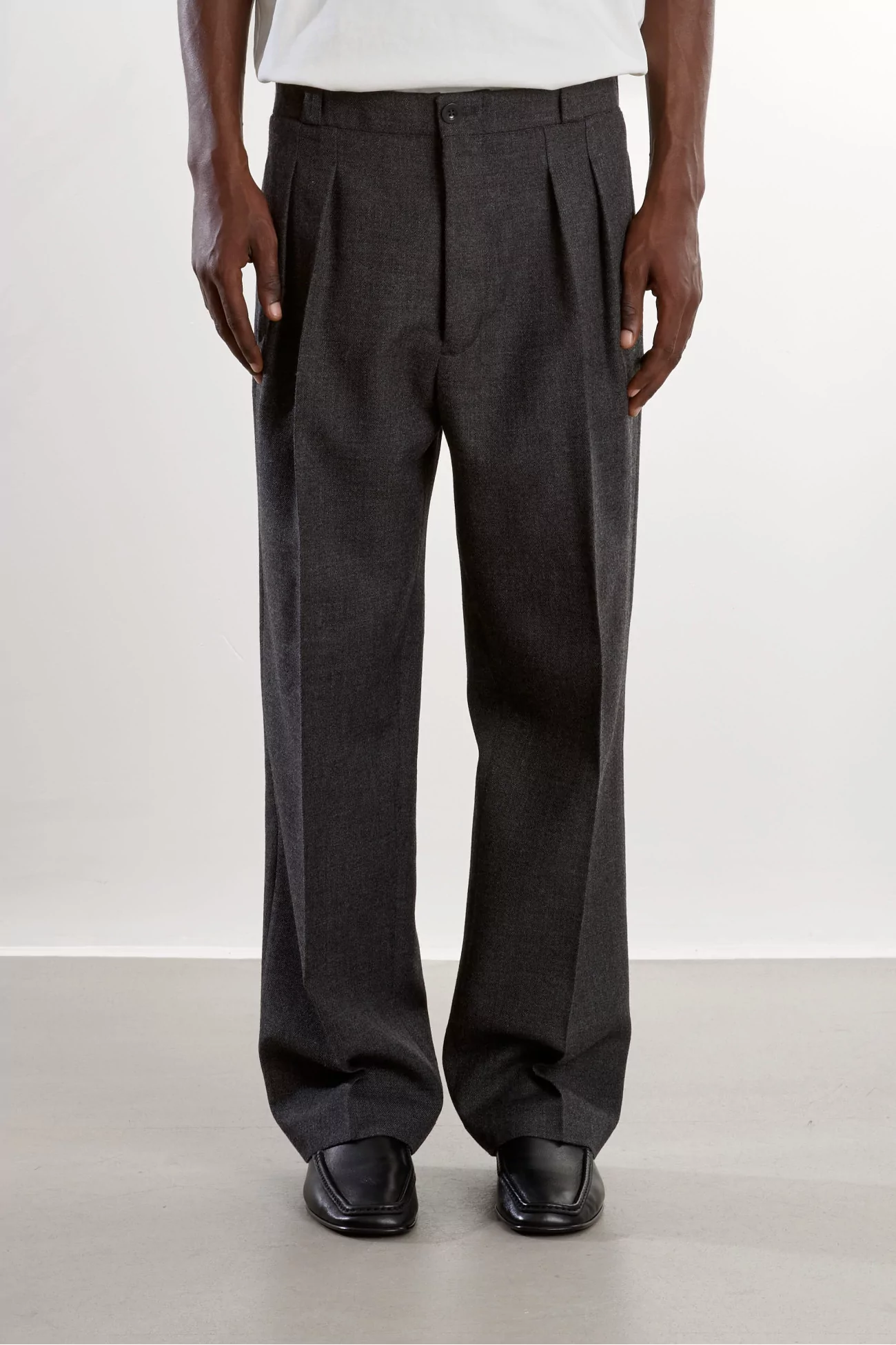 French Military Wool Trousers – Gris Chine | Centre Commercial