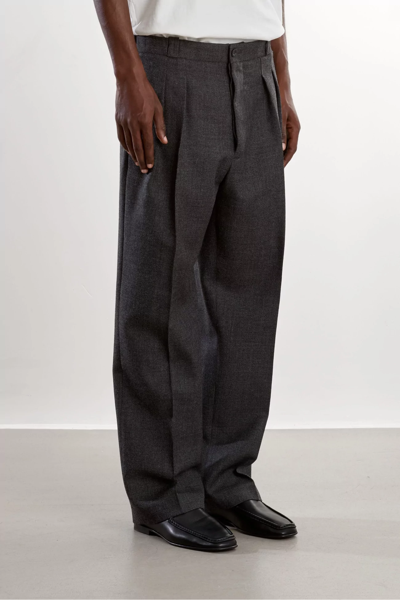 French Military Wool Trousers – Gris Chine | Centre Commercial