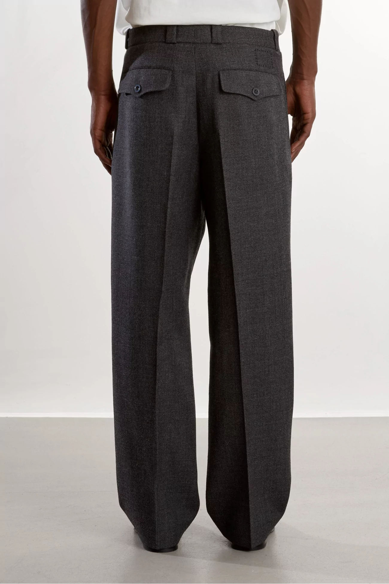 French Military Wool Trousers – Gris Chine | Centre Commercial