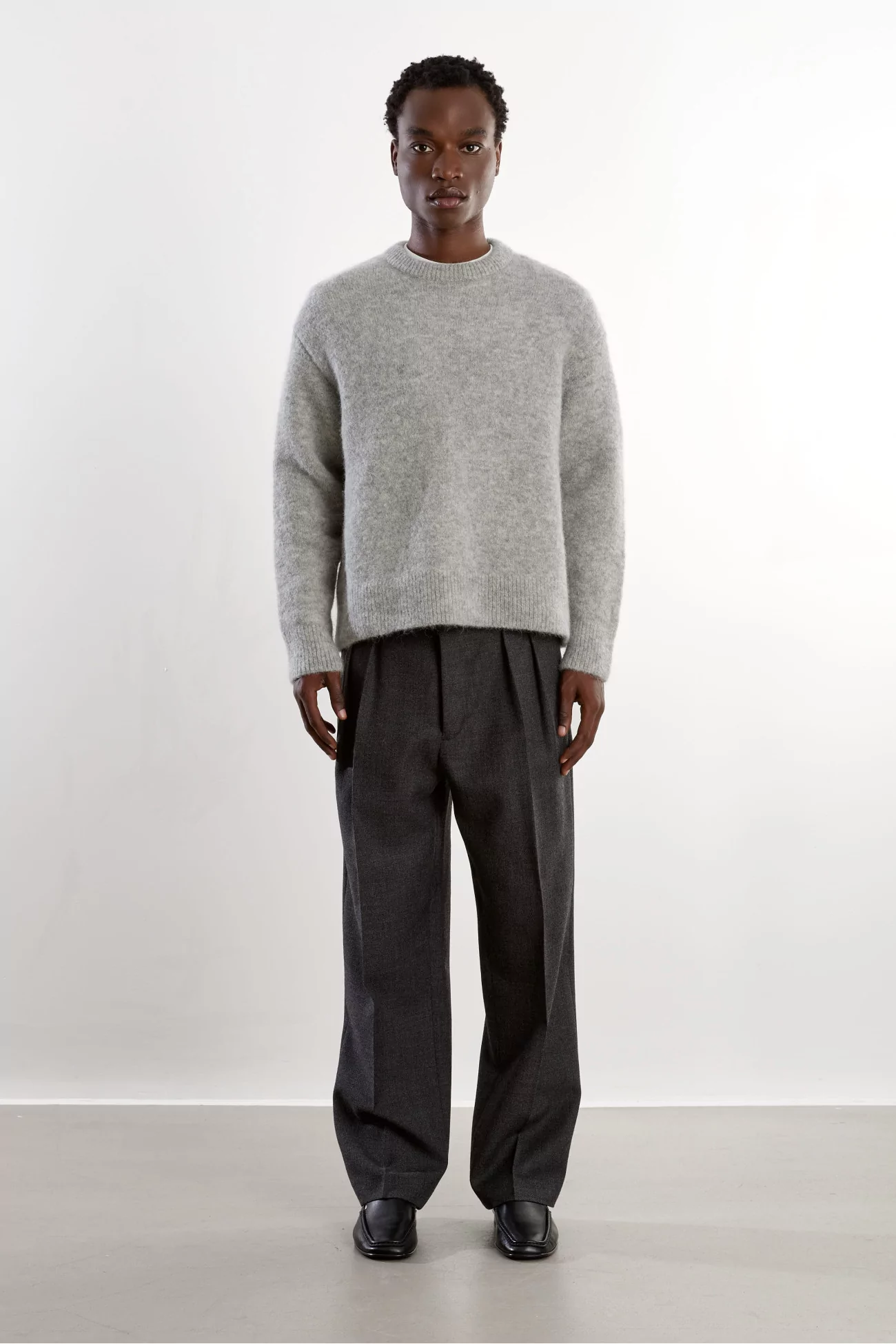 French Military Wool Trousers – Gris Chine | Centre Commercial