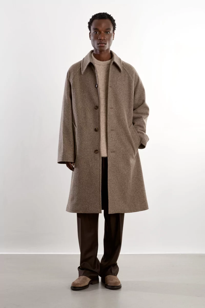 Museum Garments Military Wool Flannel Pant – Dark Brown | Centre Commercial