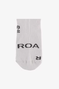 ROA Logo Biofil Socks – White Dark Grey | Centre Commercial
