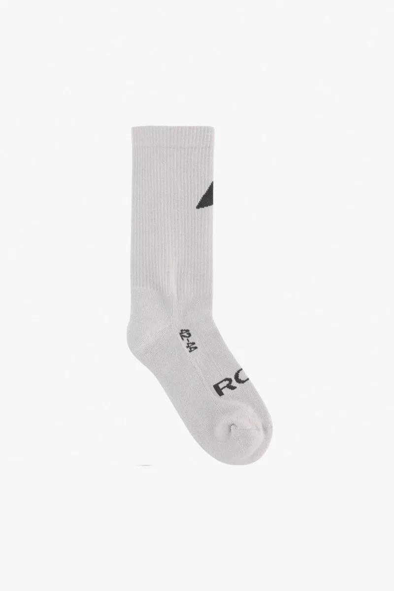Chaussettes Outdoor ROA Logo Biofil – White Dark Grey | Centre Commercial