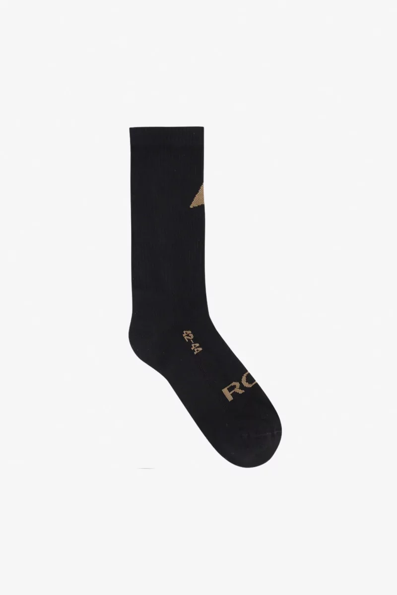 ROA Logo Biofil Socks – Black Light Grey | Centre Commercial
