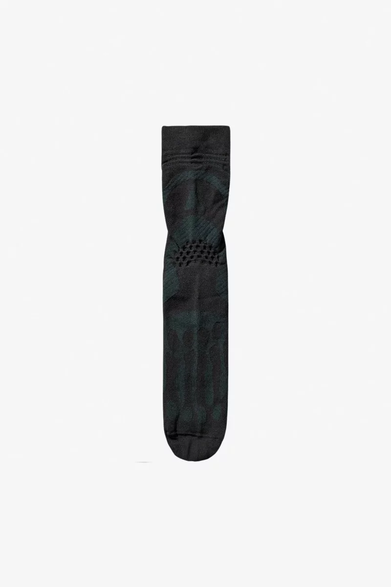 Chaussettes Running ROA Bones Q-Skin – Black Green | Centre Commercial