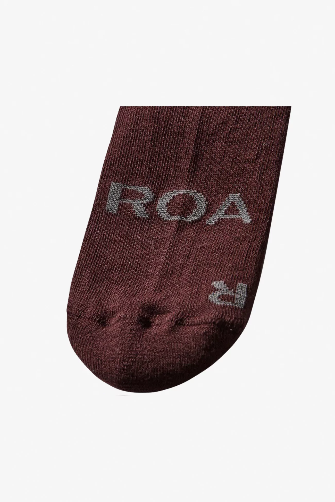 Chaussettes Outdoor ROA Logo Biofil – Burgundy Grey | Centre Commercial