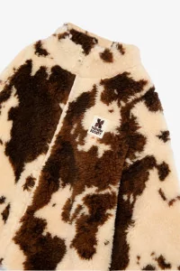 Kids Cotton Jacket Wynn The New Society – Cow Print | Centre Commercial