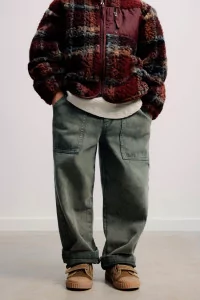 Pantalon Enfant Denim TNS Baggy – Tea Leaf | Centre Commercial