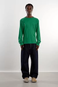 T-Shirt Jersey de Laine Polar Jersey Raglan – Emerald | Centre Commercial