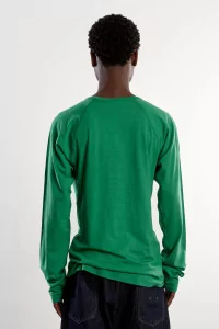 T-Shirt Jersey de Laine Polar Jersey Raglan – Emerald | Centre Commercial