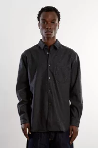 Comme des Garçons SHIRT Wool Flannel Shirt – Dark Grey | Centre Commercial