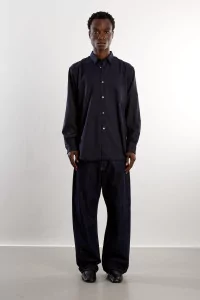 Comme des Garçons SHIRT Pinstripe Shirt – Navy | Centre Commercial