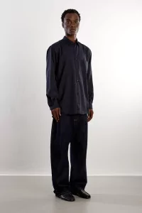 Chemise Pinstripe Comme des Garçons SHIRT – Navy | Centre Commercial