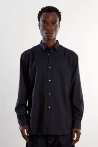 Chemise Pinstripe Comme des Garçons SHIRT – Navy | Centre Commercial