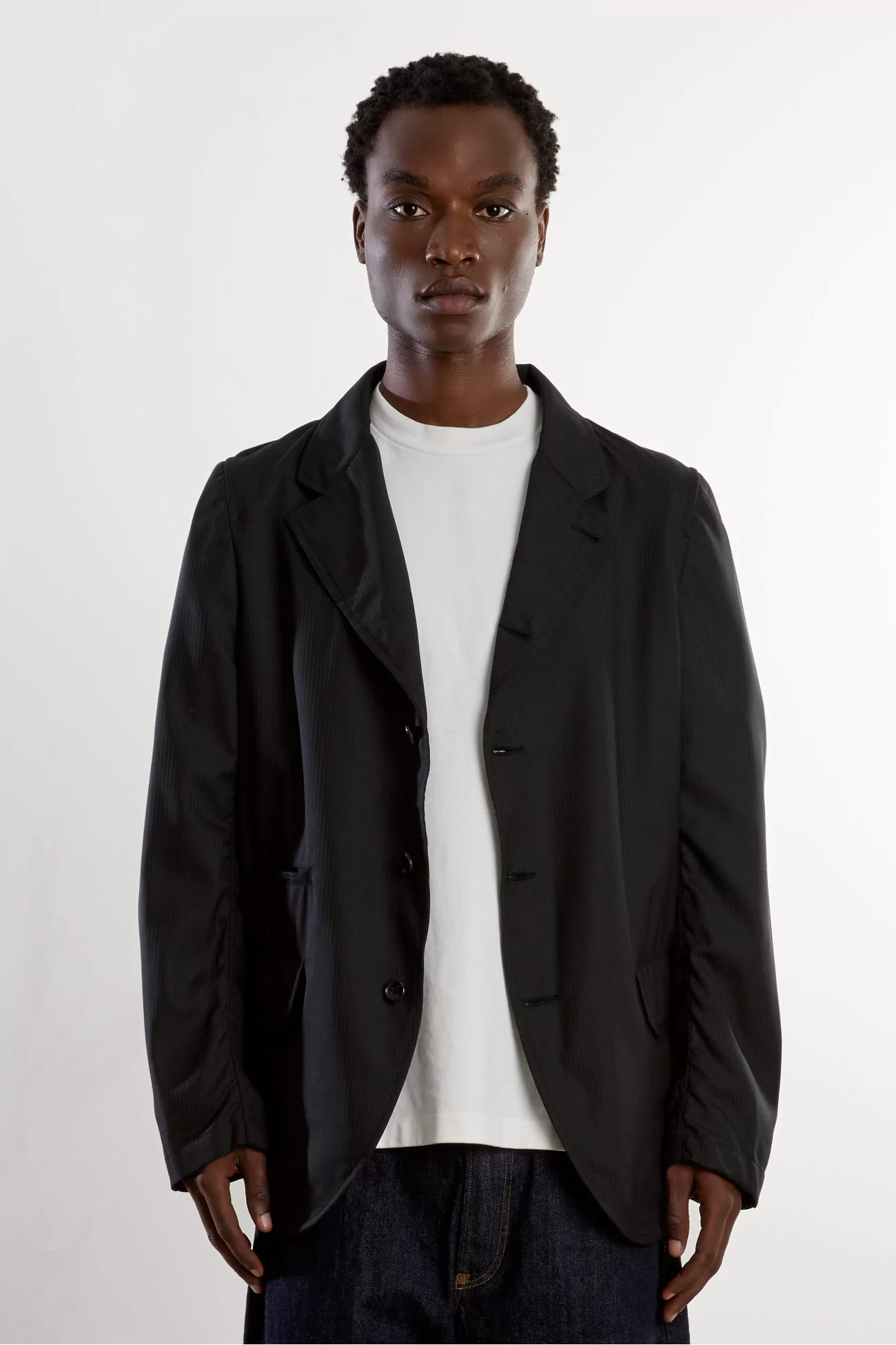 Comme des Garçons SHIRT Woven Jacket – Black | Centre Commercial