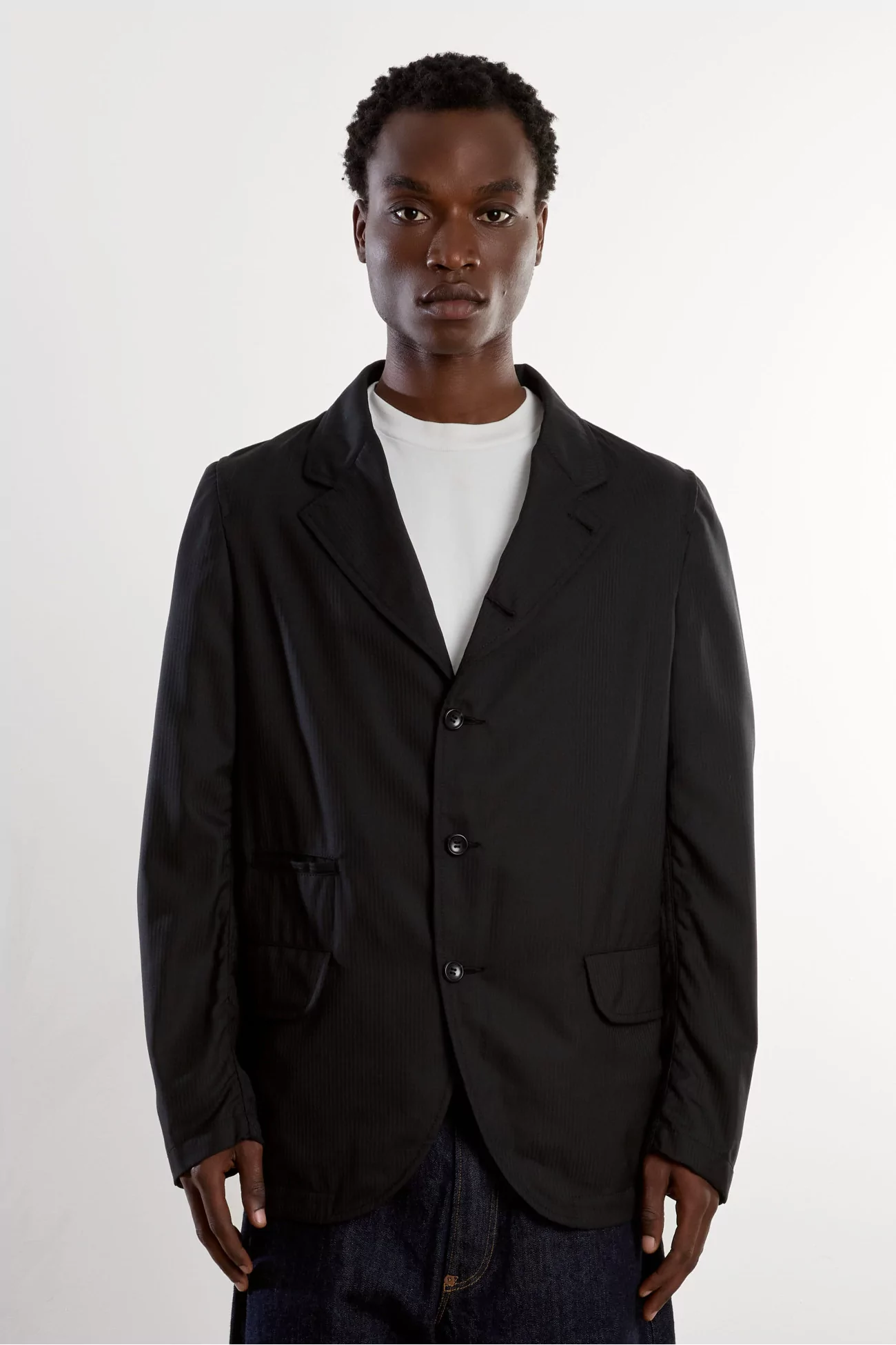 Comme des Garçons SHIRT Woven Jacket – Black | Centre Commercial