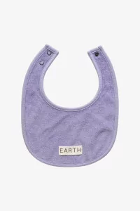 Bavoir Bébé Coton Bio – Purple | Centre Commercial