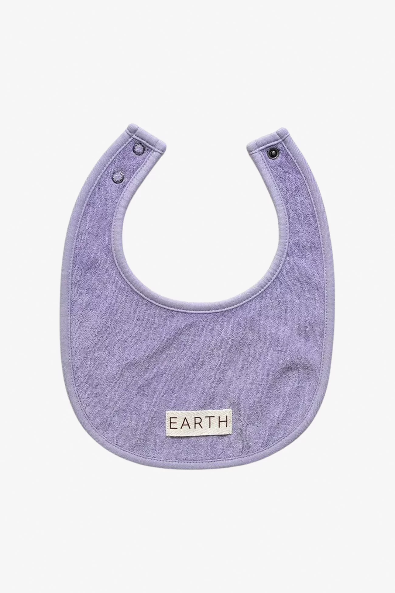 Bavoir Bébé Coton Bio – Purple | Centre Commercial