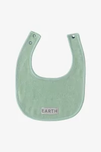 Bavoir Bébé Coton Bio – Melon | Centre Commercial