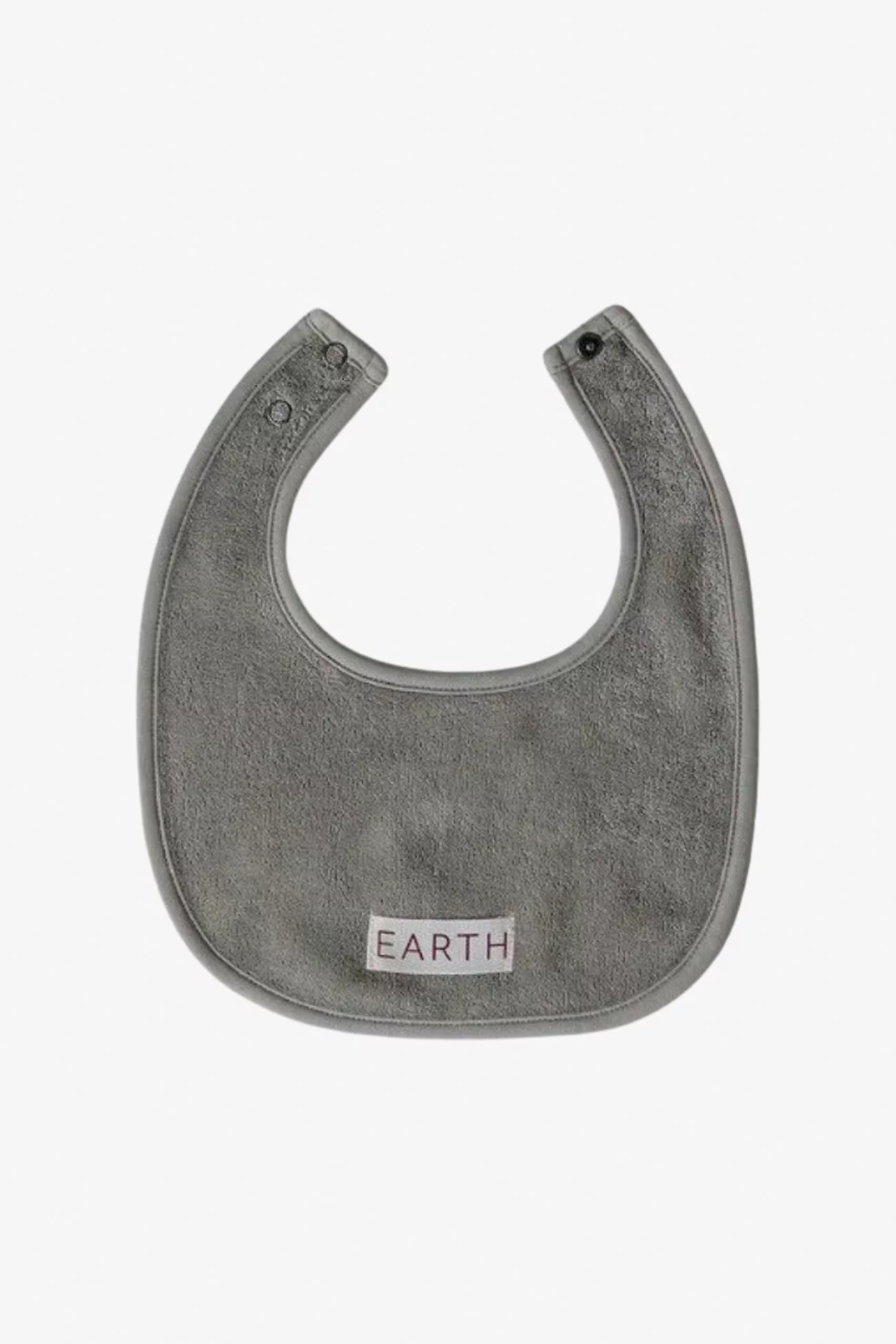 Organic Cotton Baby Bib – Khaki | Centre Commercial