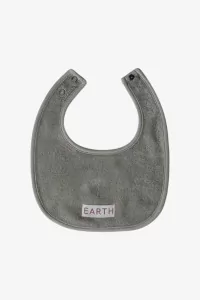 Organic Cotton Baby Bib – Khaki | Centre Commercial