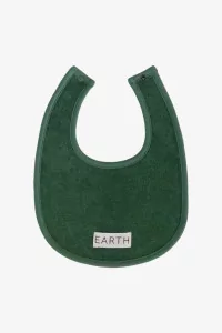 Organic Cotton Baby Bib – Grass Green | Centre Commercial